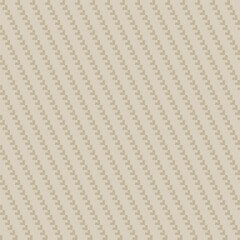 Fototapeta premium Neutral Colour Textured Fair Isle Seamless Pattern Design