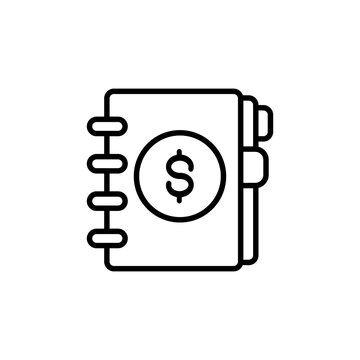 recommend clip art: Ledger outline vector icon. simple element illustration. ledger outline icon from editable cryptocurrency concept. can be used for web and mobile