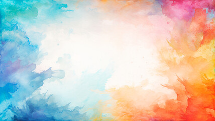 colorful abstract watercolor painting. background texture