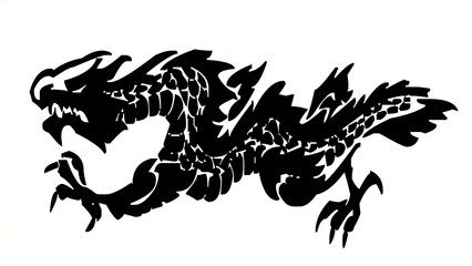 Dragon design tattoo