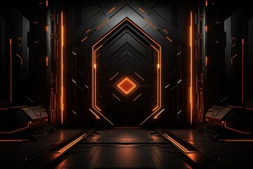 Pixel Playground II Video Game Doorway Discovery Space Odyssey II Futuristic Doorway to Exploration