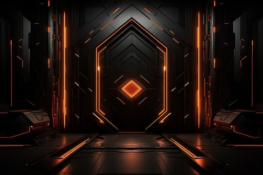 Pixel Playground II Video Game Doorway Discovery Space Odyssey II Futuristic Doorway to Exploration