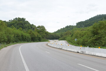 highway in the mountains