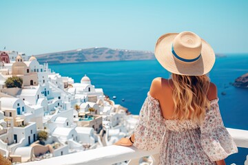 Oia, traditional greek village