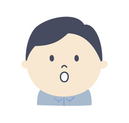 Fototapeta premium surprised man