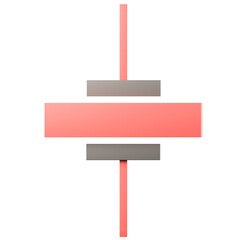 piezo - electric circuit icon isolated on the white background