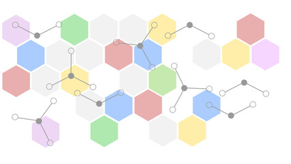 G&eacute;nie g&eacute;n&eacute;tique et structure mol&eacute;culaire, concept scientifique chimique et biotechnologique
