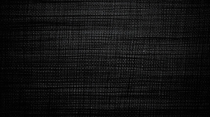 Schwarzer Stoff, Leinwand, Textur, Hintergrund, Leinen gefärbt schwarz, gewebt, dunkel 