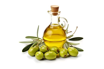 Zelfklevend Fotobehang olive oil  © makna