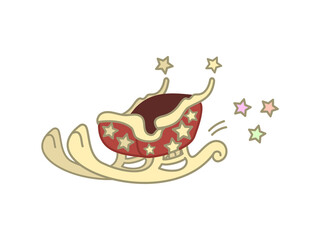 クリスマスのソリ