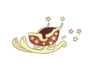 クリスマスのソリ