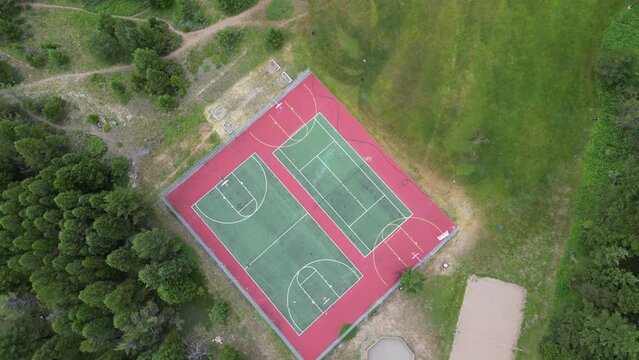 Summer Camp in the Forest Outdoor Recreation Area - Basketball Court, Tennis Court, Beach Volleyball, Disc Golf Basket, Horseshoes and More