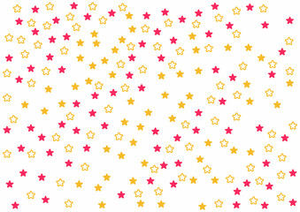 キラキラ星（赤星と黄色星）