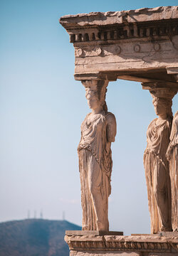Atene Acropolis, templi