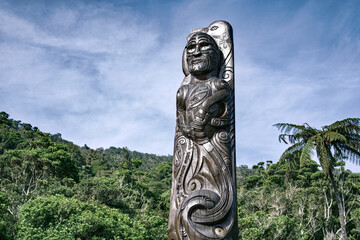 totem pole in the park