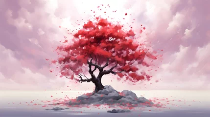  紅葉の水彩イラスト © ayame123