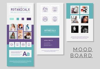 Brand Moodboards Branding Kit Design