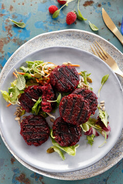 Beetroot patties
