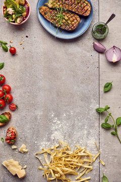 Ingredients for Italian dishes