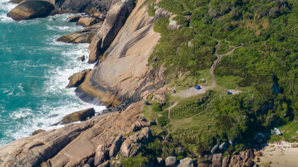 Obraz premium gravata beach florianopolis santa catarina