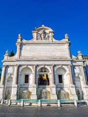 Fototapeta premium La Fontana dell'Acqua Paola à Rome est une fontaine monumentale en portique