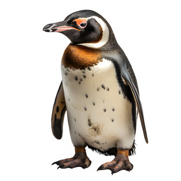 Arctic Penguin Isolated On Transparent Background ,penguin Standing Cut Out Png ,generative Ai