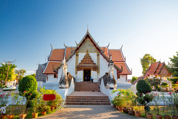 Phumin Temple in Nan, Thailand. (Wat Phumin)