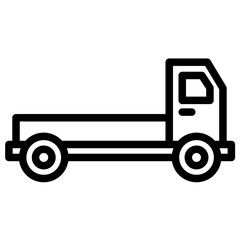 Truck Trailer Icon