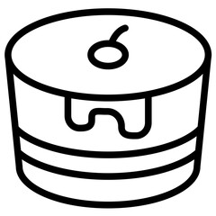 Chocolate Cake Icon