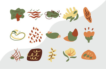 Abstract organic shape