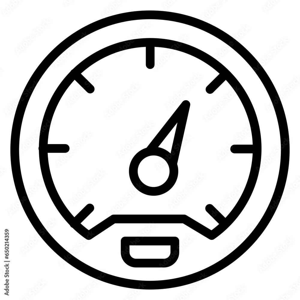 Poster tachometer icon