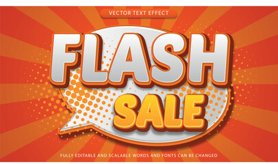sale banner text effect editable eps file