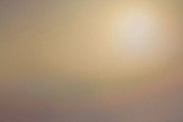 Abstrato luz solar turva praia colorido fundo bokeh borrado com efeito retrô céu pôr do sol de outono tons marrom brilhante, branco e cor laranja calma. - obrazy, fototapety, plakaty