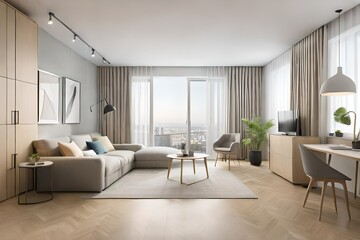 Fototapeta premium interior house portion