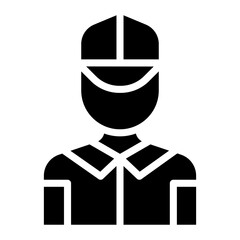 Delivery Man Icon