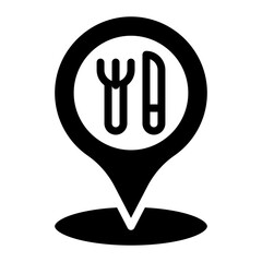 Restaurant Location Icon