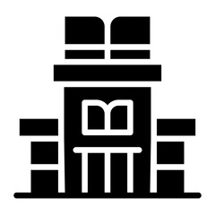 Library Building Icon