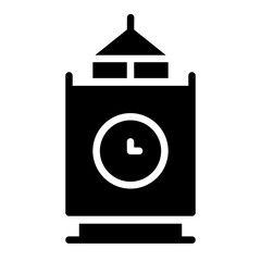 New Year Clock Icon