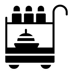 Serving Cart Icon