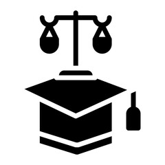 Lawyer Hat Icon