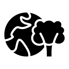 Green Planet Icon