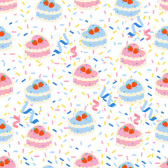 pie seamless pattern