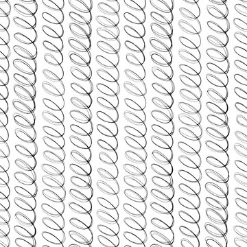 A pattern with calligraphic curlicues.