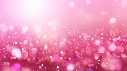 abstract pink confetti background.