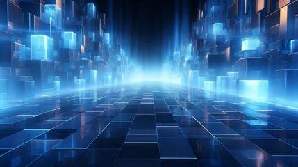 Obraz premium abstract blue background