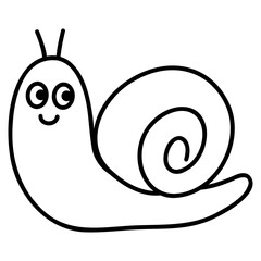 snail slug animal cartoon