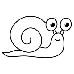 snail mollusk icon