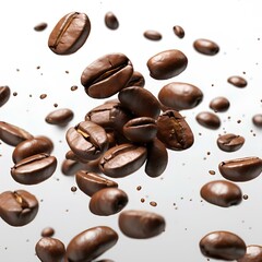 Fototapeta premium portrait of coffee beans