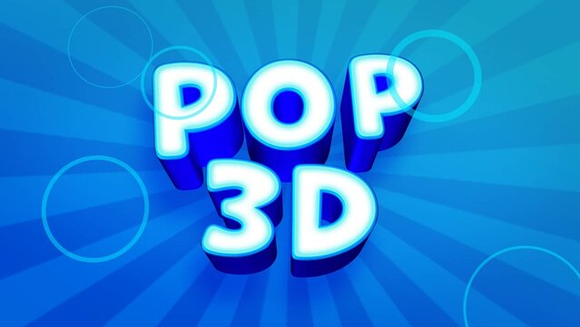 Pop 3D Title