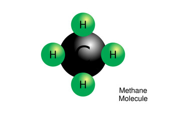 Methane Molecule